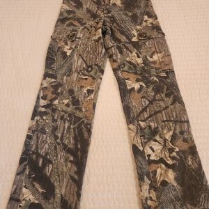 Camouflage Kids Cargo Pants